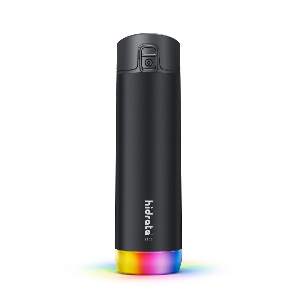 Hidratespark Pro Steel - 21 Oz. Smart Water Bottle + Bonus Straw Lid thumbnail 2