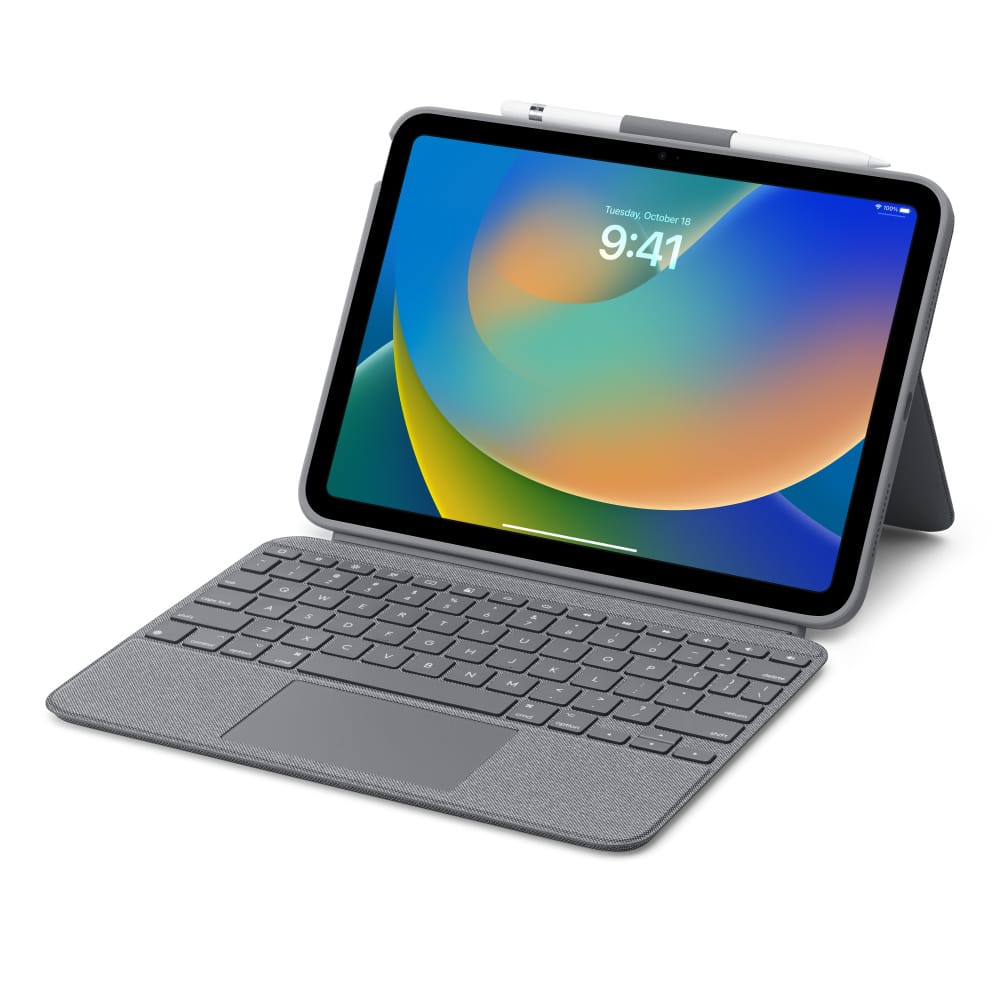 Logitech Combo Touch Keyboard Case For Ipad (A16) thumbnail 2