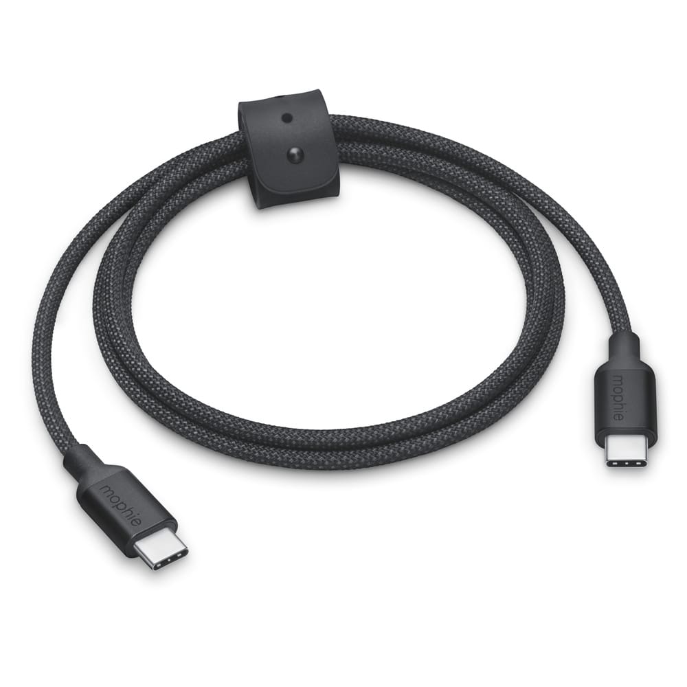 Mophie 240W Usb-C To Usb-C Charge Cable (1M) - Black thumbnail 2
