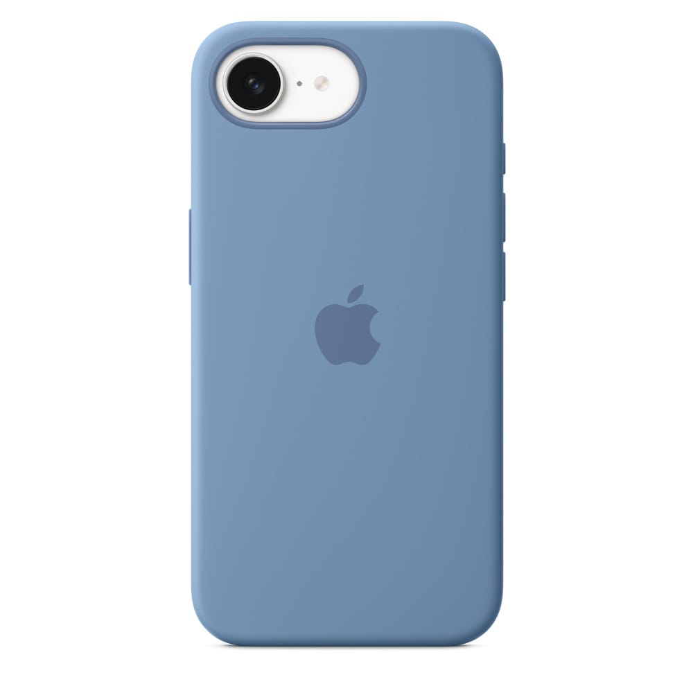 Iphone 16E Silicone Case – Winter Blue thumbnail 2