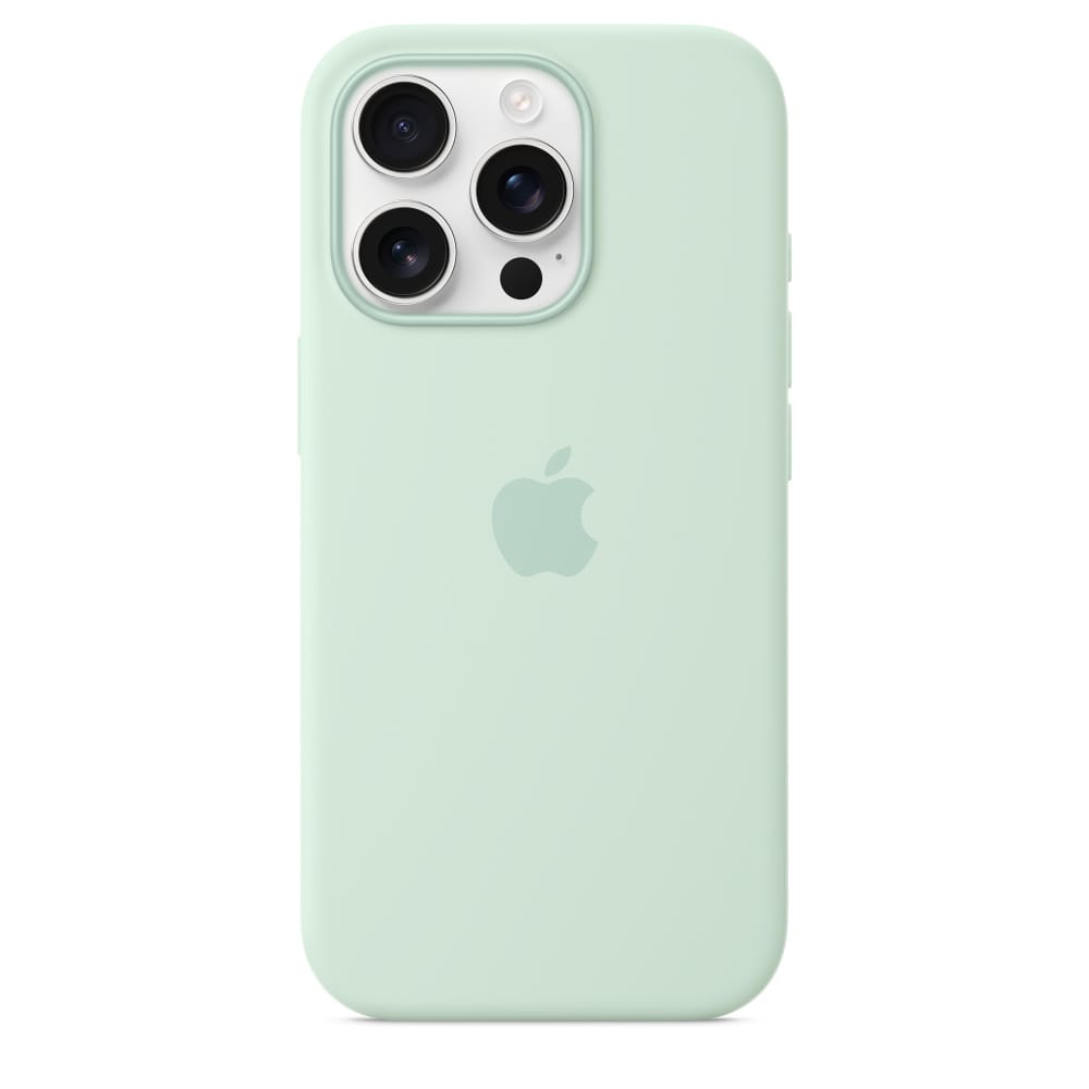 Iphone 16 Pro Silicone Case With Magsafe - Aquamarine thumbnail 2
