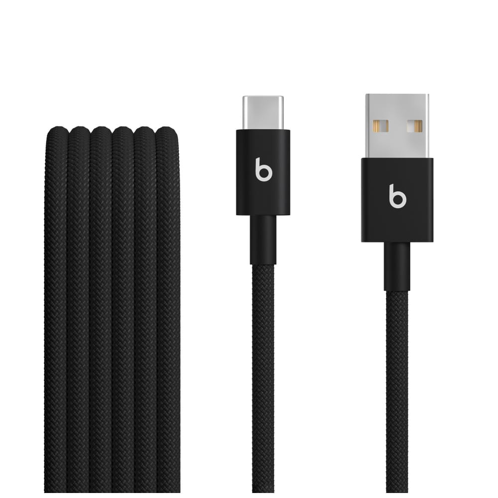 Two-Pack Beats Usb-A To Usb-C Woven Cables – Bolt Black thumbnail 2