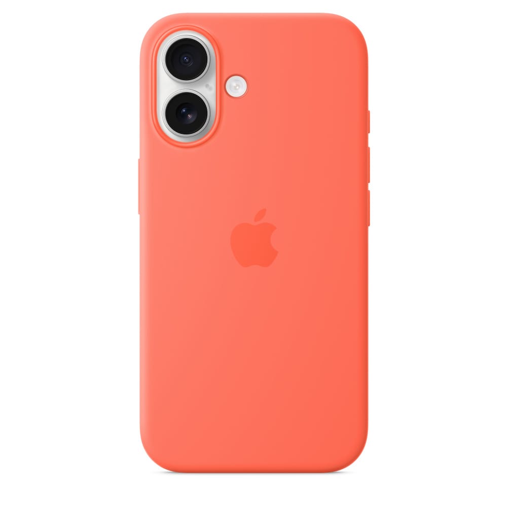 Iphone 16 Silicone Case With Magsafe – Tangerine thumbnail 2