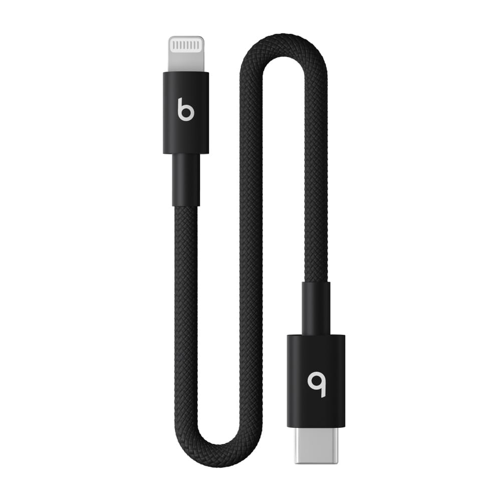 Beats Usb-C To Lightning Woven Short Cable (20 Cm / 8 In.) – Bolt Black thumbnail 2