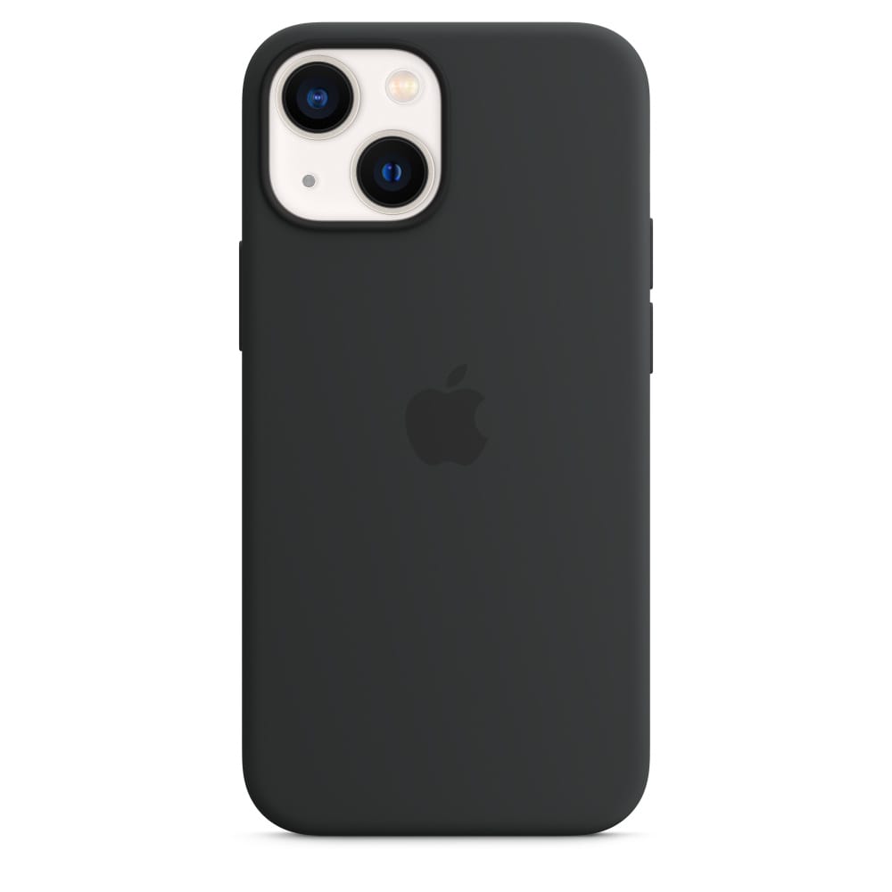 Iphone 13 Mini Silicone Case With Magsafe - Midnight thumbnail 2