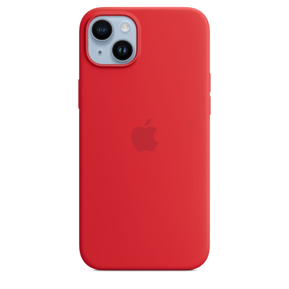 Iphone 14 Plus Silicone Case With Magsafe - (Product)Red thumbnail 2