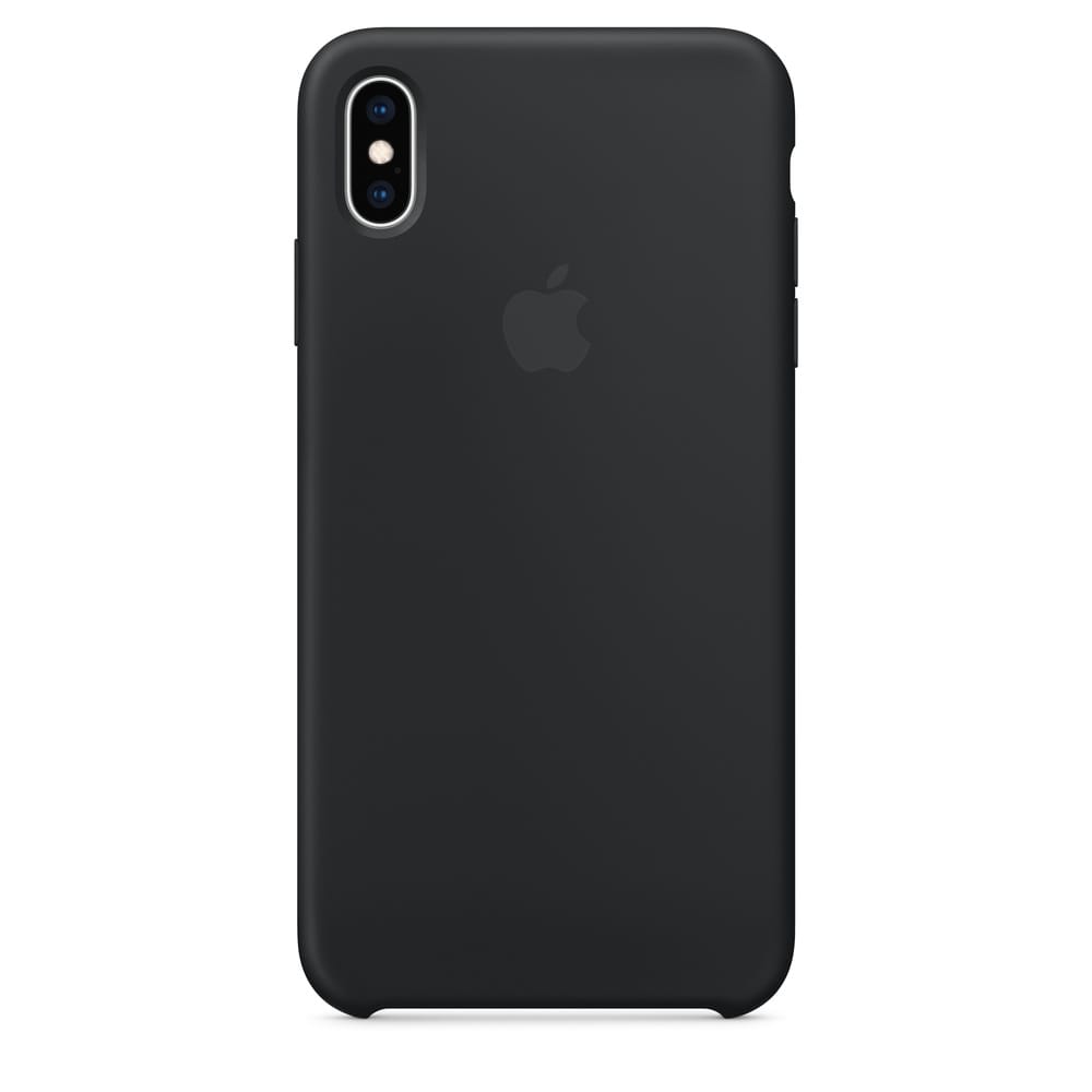 Iphone Xs Max Silicone Case - Black thumbnail 2