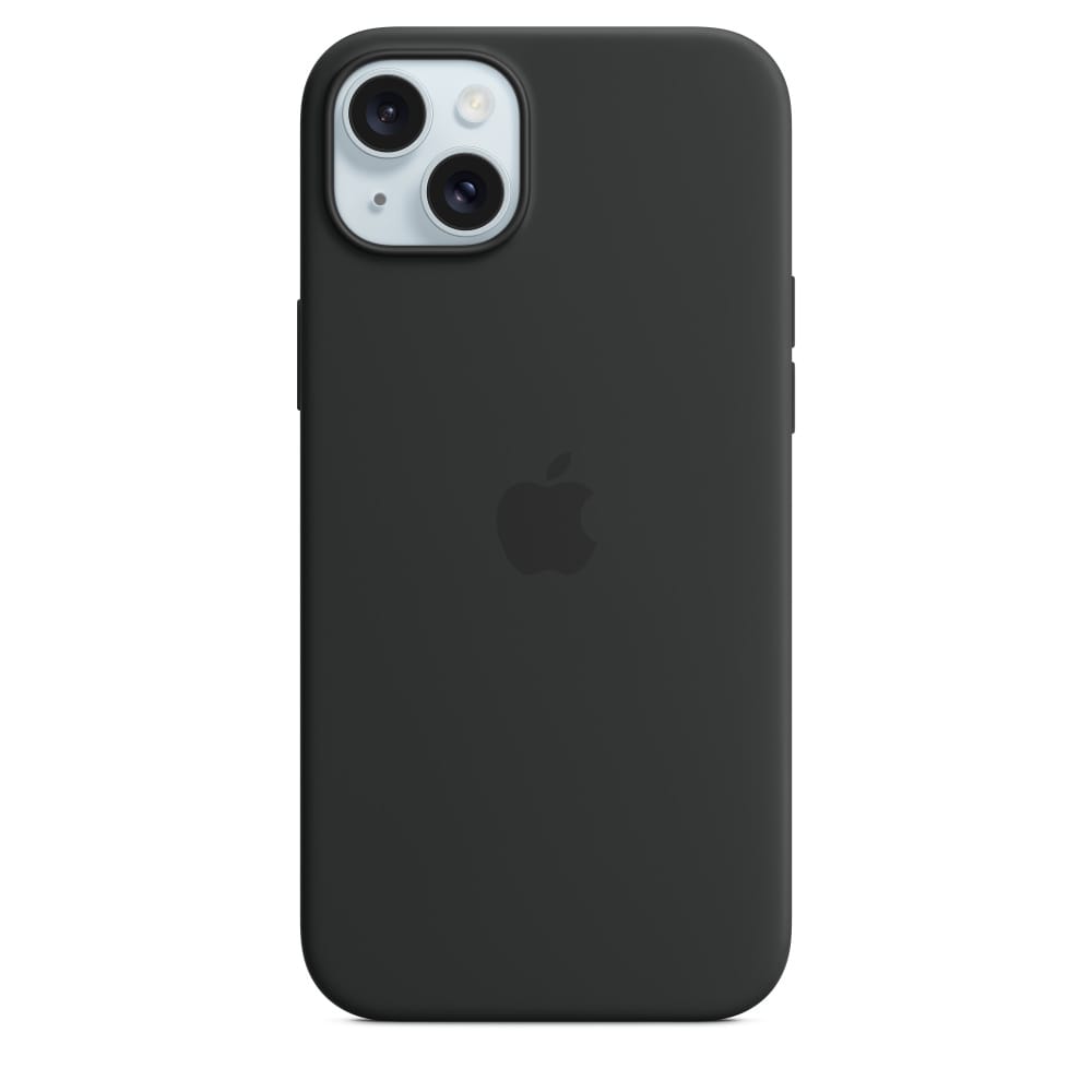 Iphone 15 Plus Silicone Case With Magsafe - Black thumbnail 2