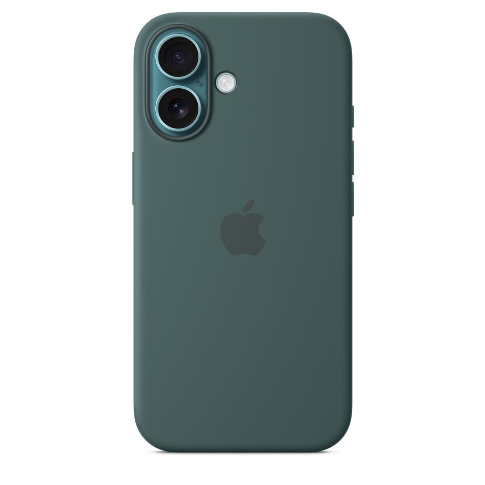 Iphone 16 Silicone Case With Magsafe – Lake Green thumbnail 2