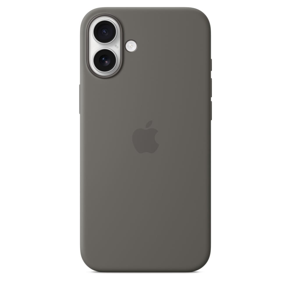 Iphone 16 Plus Silicone Case With Magsafe – Stone Gray thumbnail 2