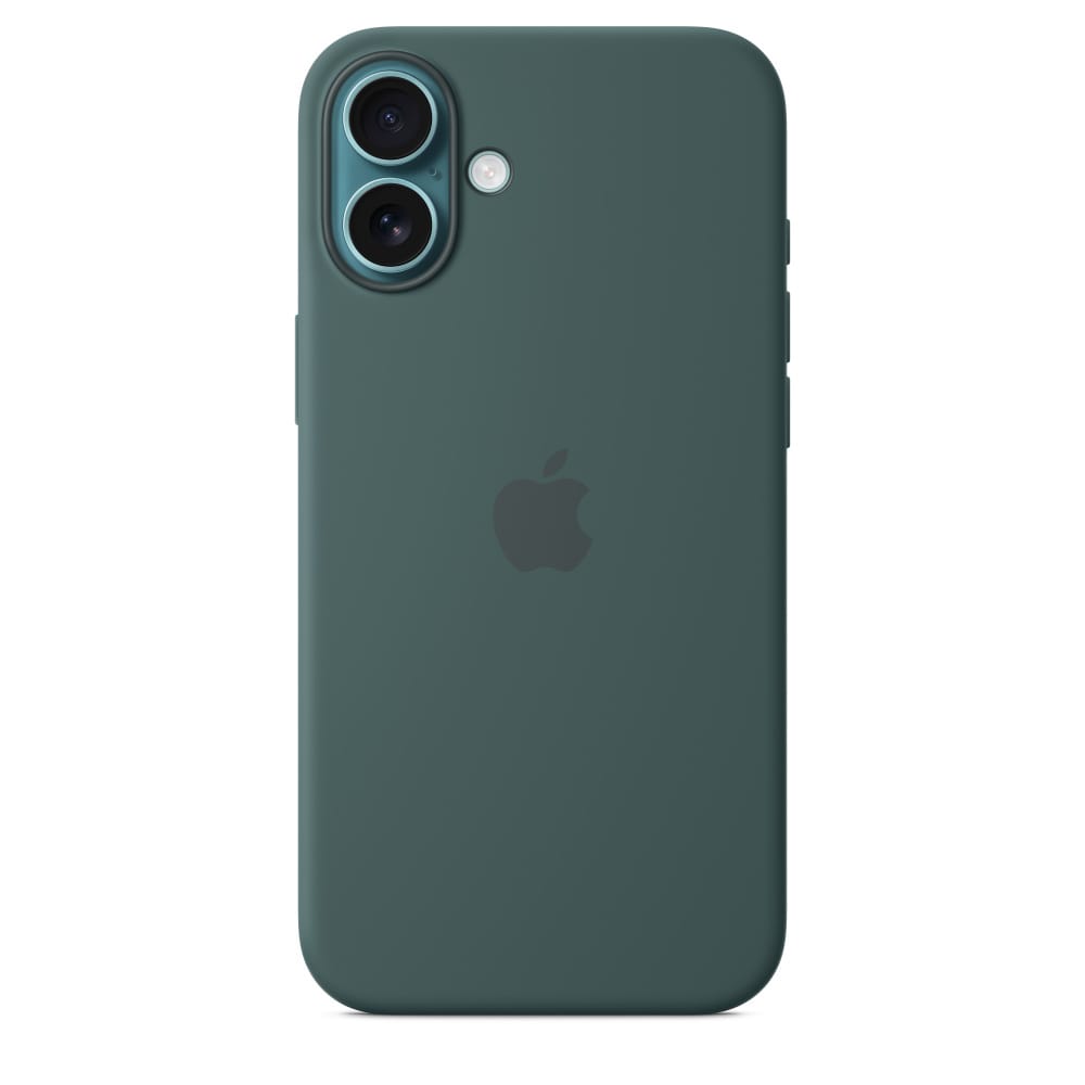 Iphone 16 Plus Silicone Case With Magsafe – Lake Green thumbnail 2