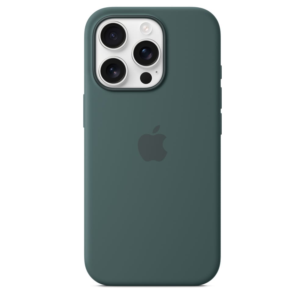 Iphone 16 Pro Silicone Case With Magsafe – Lake Green thumbnail 2
