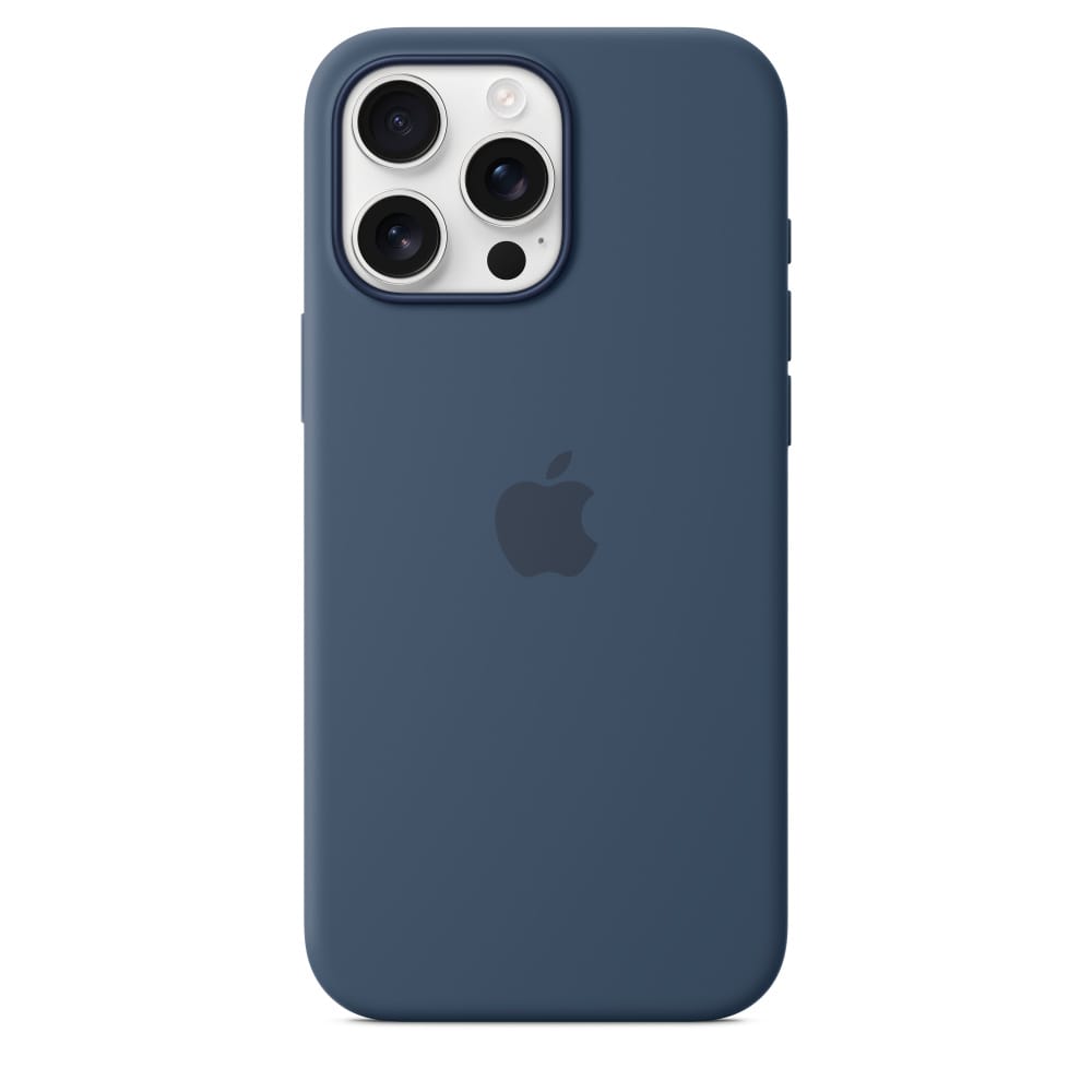 Iphone 16 Pro Max Silicone Case With Magsafe – Denim thumbnail 2